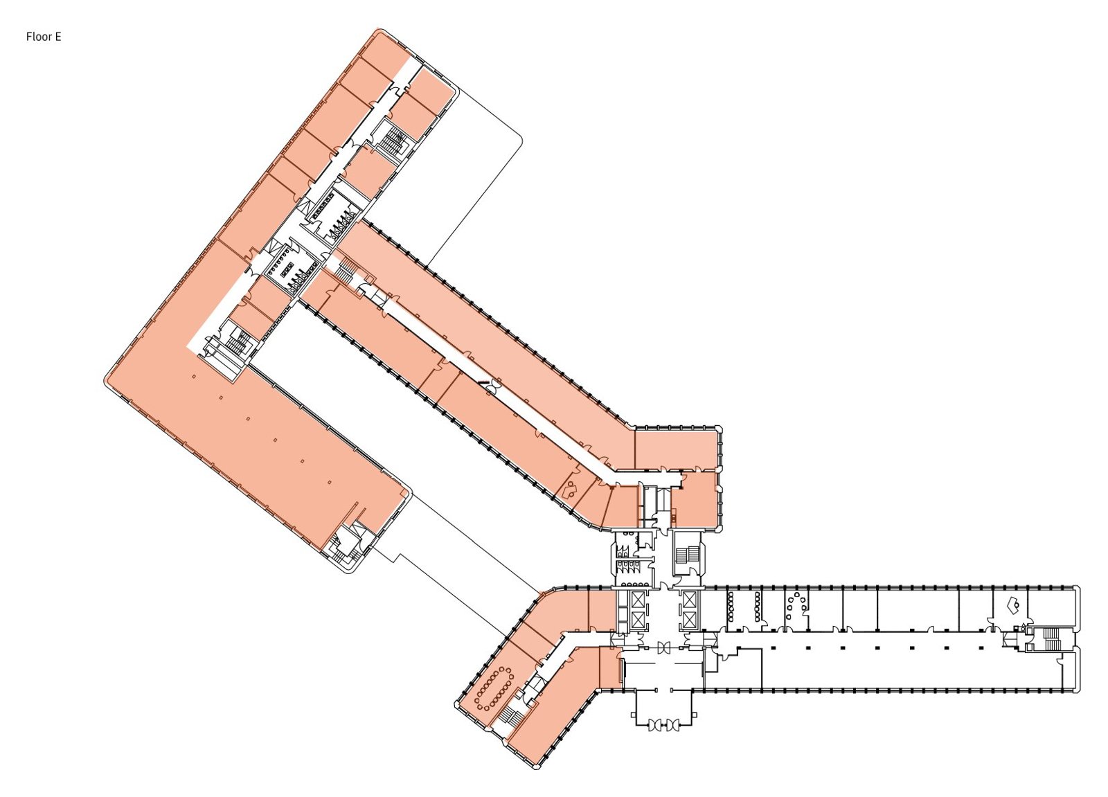 Level E floor plan, Argyle House