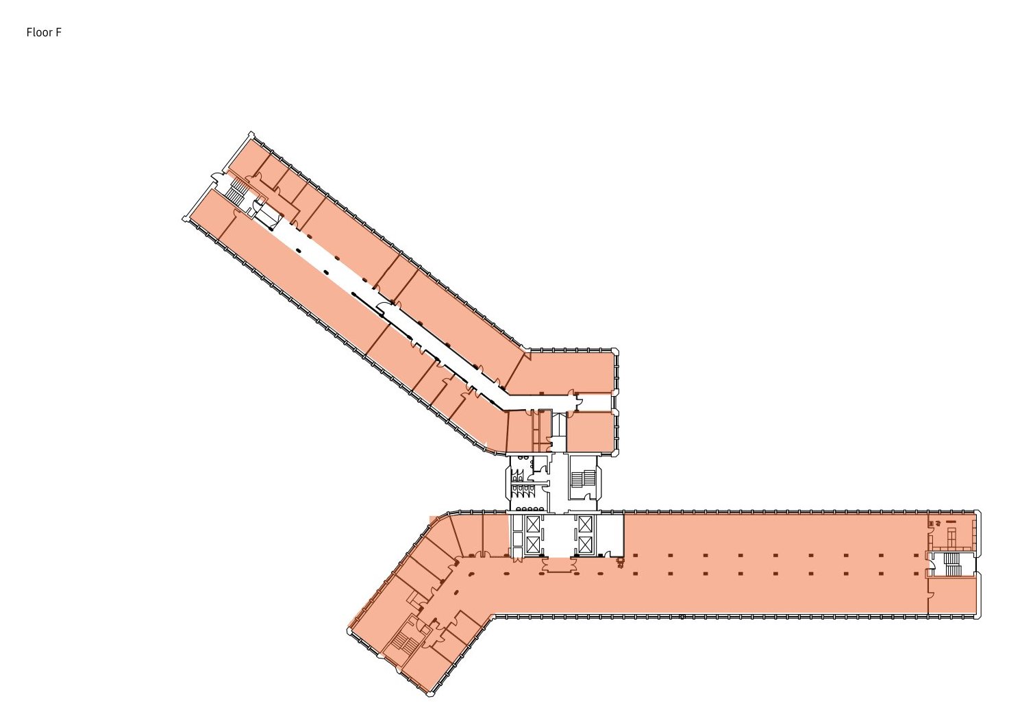 Level F floor plan, Argyle House