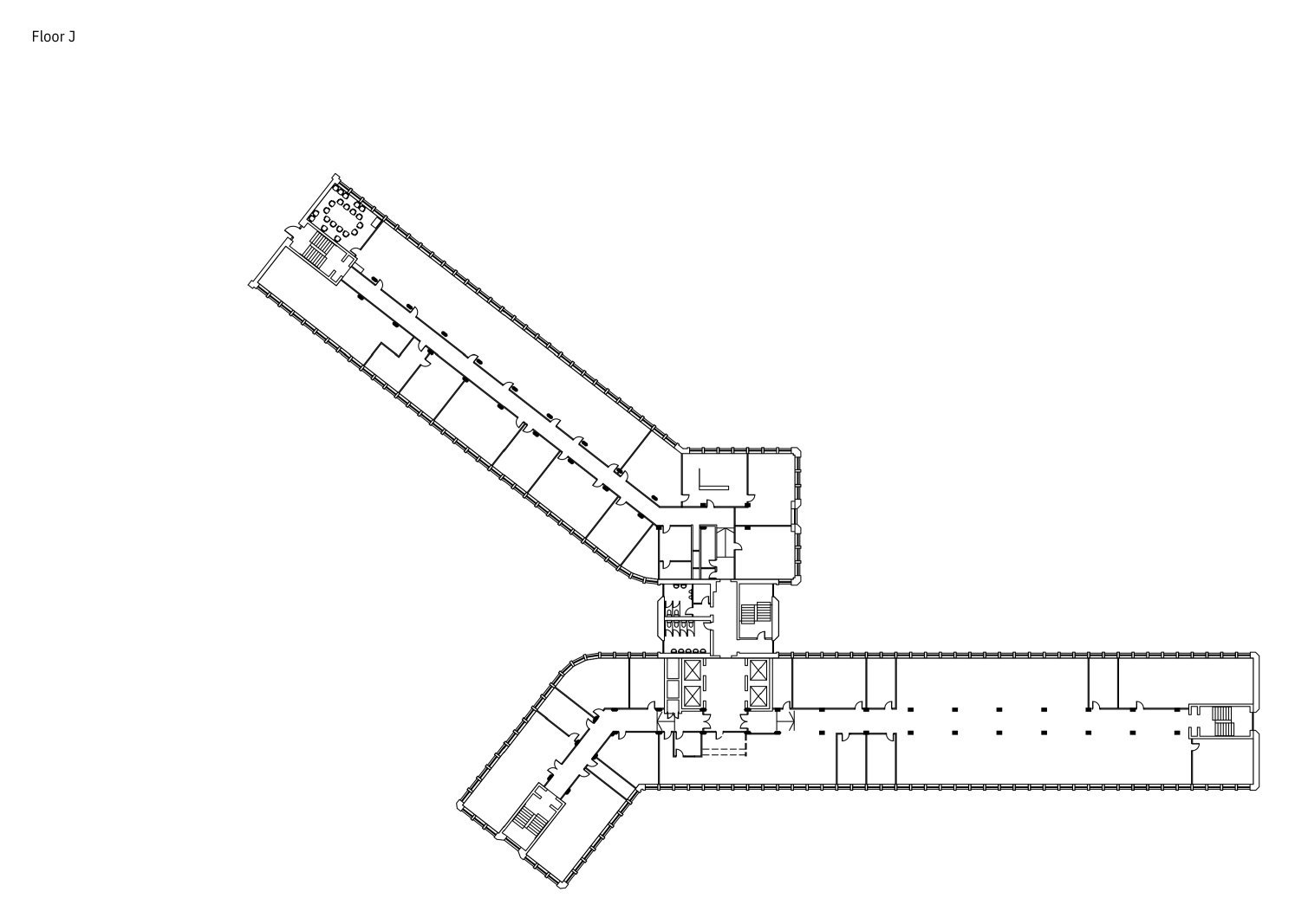 Level J floor plan, Argyle House