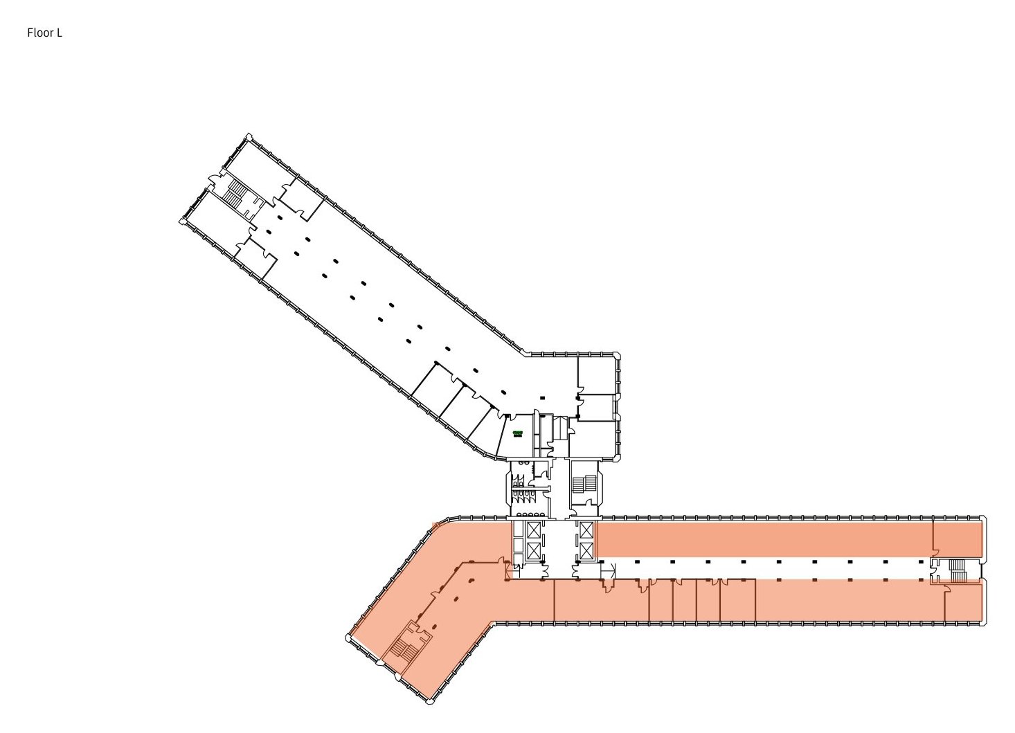 Level L floor plan, Argyle House